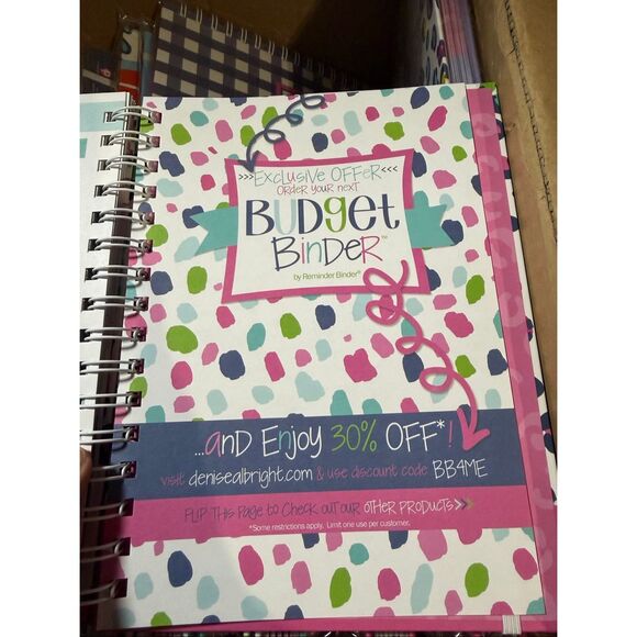 Denise Albright Other - Denise Albright Budget planner Leopard Print Undated